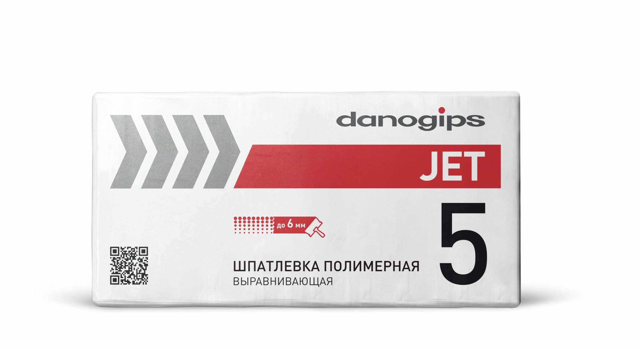 Выравнивающая полимерная шпатлевка DANO JET5 25кг. DANOGIPS