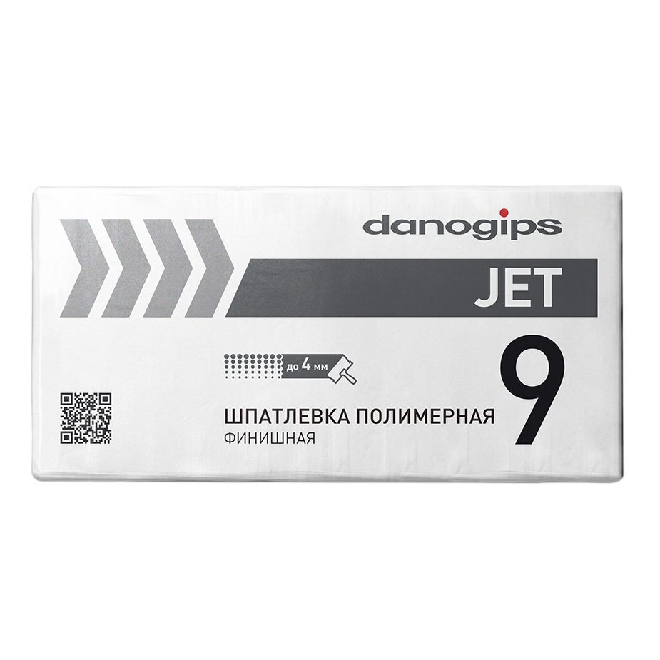 Выравнивающая полимерная шпатлевка DANO JET9 20кг. DANOGIPS