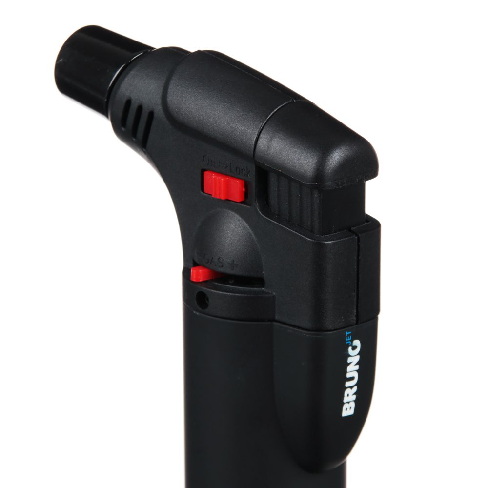 Зажигалка-горелка "BRUNOJET" (707) Rubberized Black