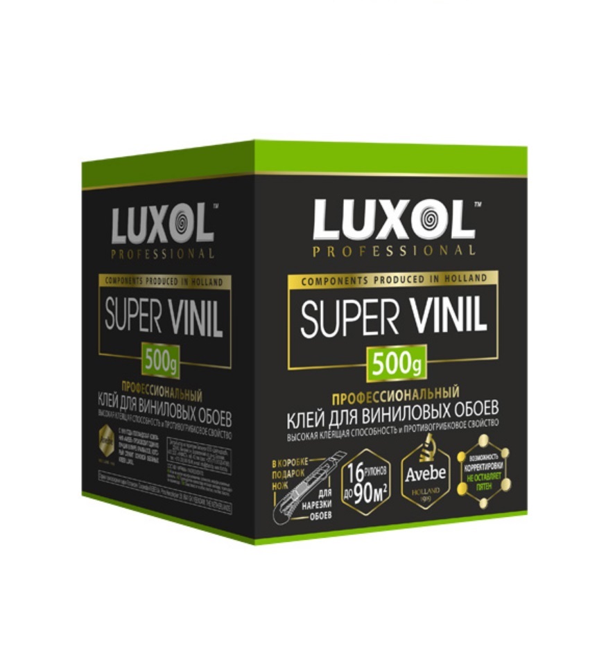Клей обойный LUXOL SUPER VINIL Professional 500г.