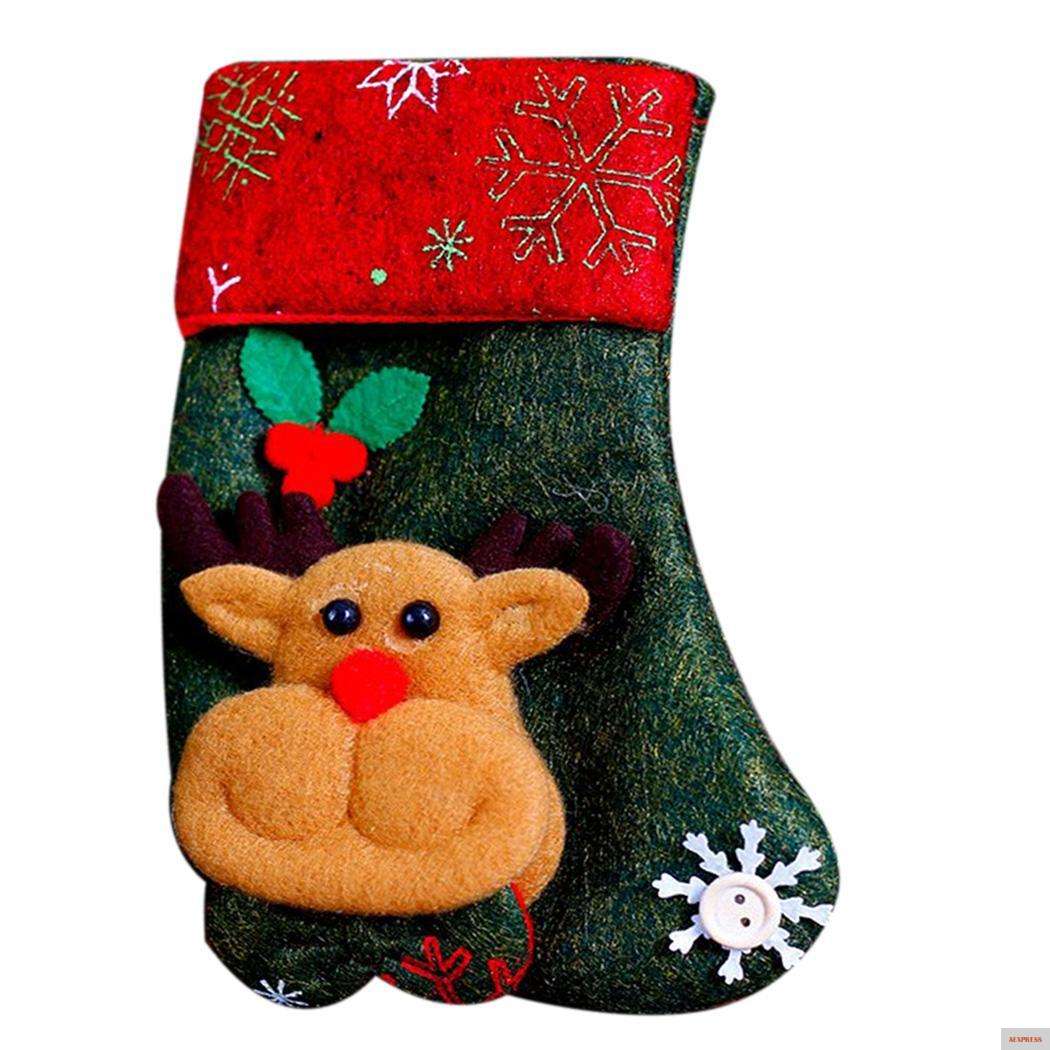 Рождественский носок для подарков ТМ19-5