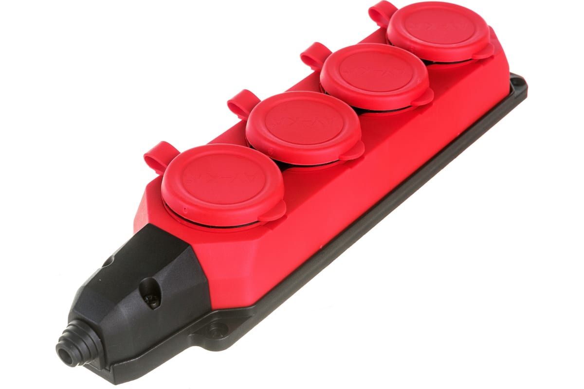 AY-KA,Колодка 4гн сз каучуковая,красная, 55 400 01