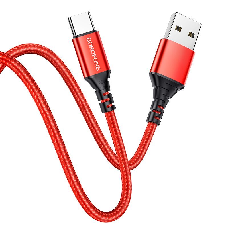 Дата-кабель BOROFONE BX54 Type-C красный