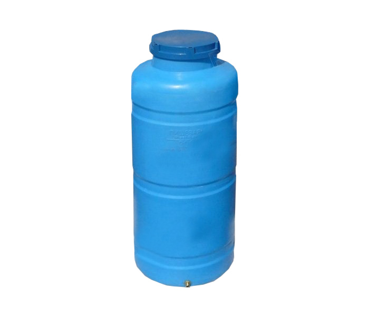 Емкость вертикальная 300л синяя