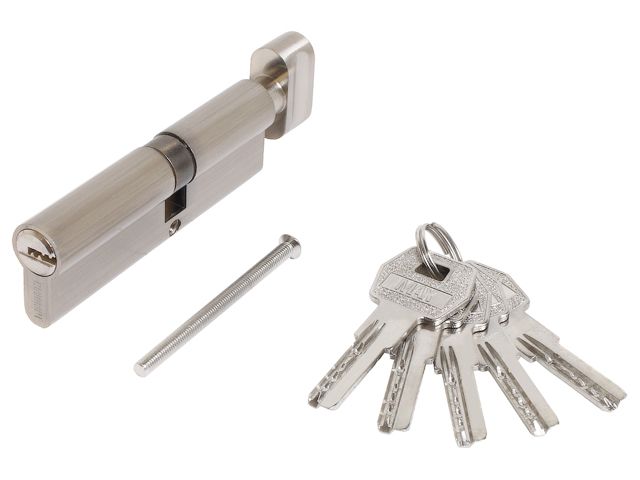 Евроцилиндр с вертушкой Стандарт MAX 100-5K (50х10х40) SN