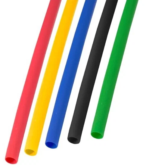 Набор термоусадочной трубки 3,5 1,75 мм, пять цветов (1 шт. по 1 м) REXANT