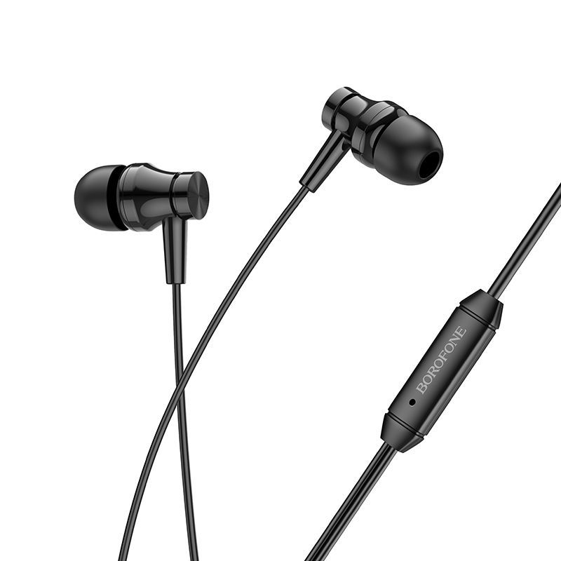 Наушники BOROFONE BM67 с микрофоном (1.2 м), цвет черный