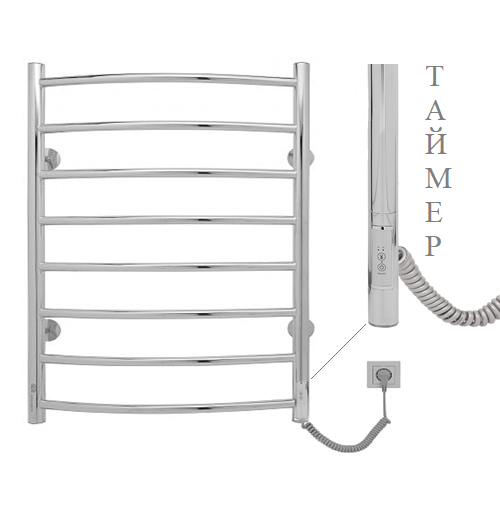 Полотенцесушитель Gloss & Reiter Э2. модель Raduga Л.50х80.Д8(П)