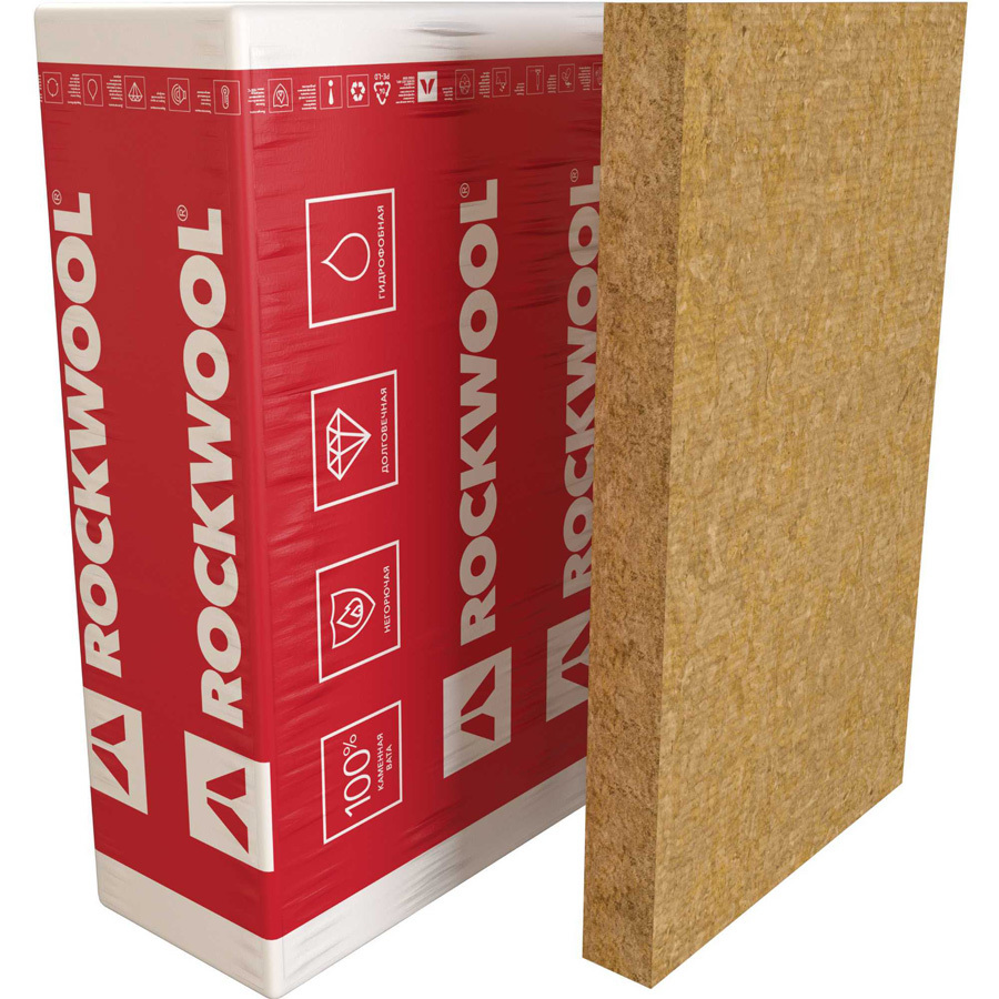 Теплоизоляция ROCKWOOL Фасад Баттс Оптима 50