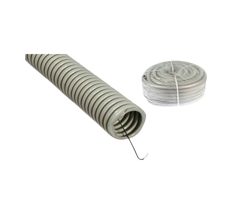 Труба гофр.ПВХ d 20 с зондом легкая ЮПИТЕР (метр)