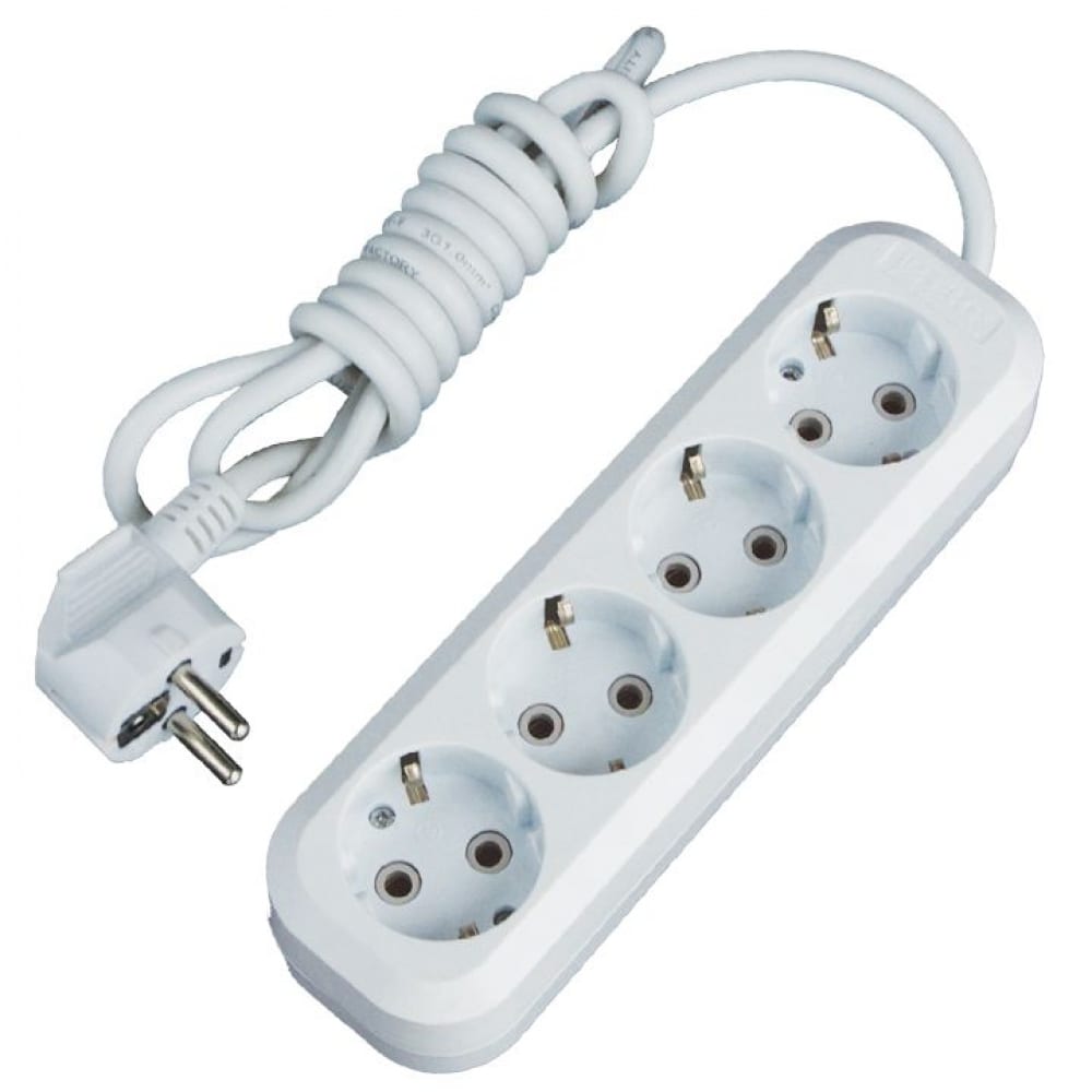 Удлинитель 4гн5м белый BR-1554-515