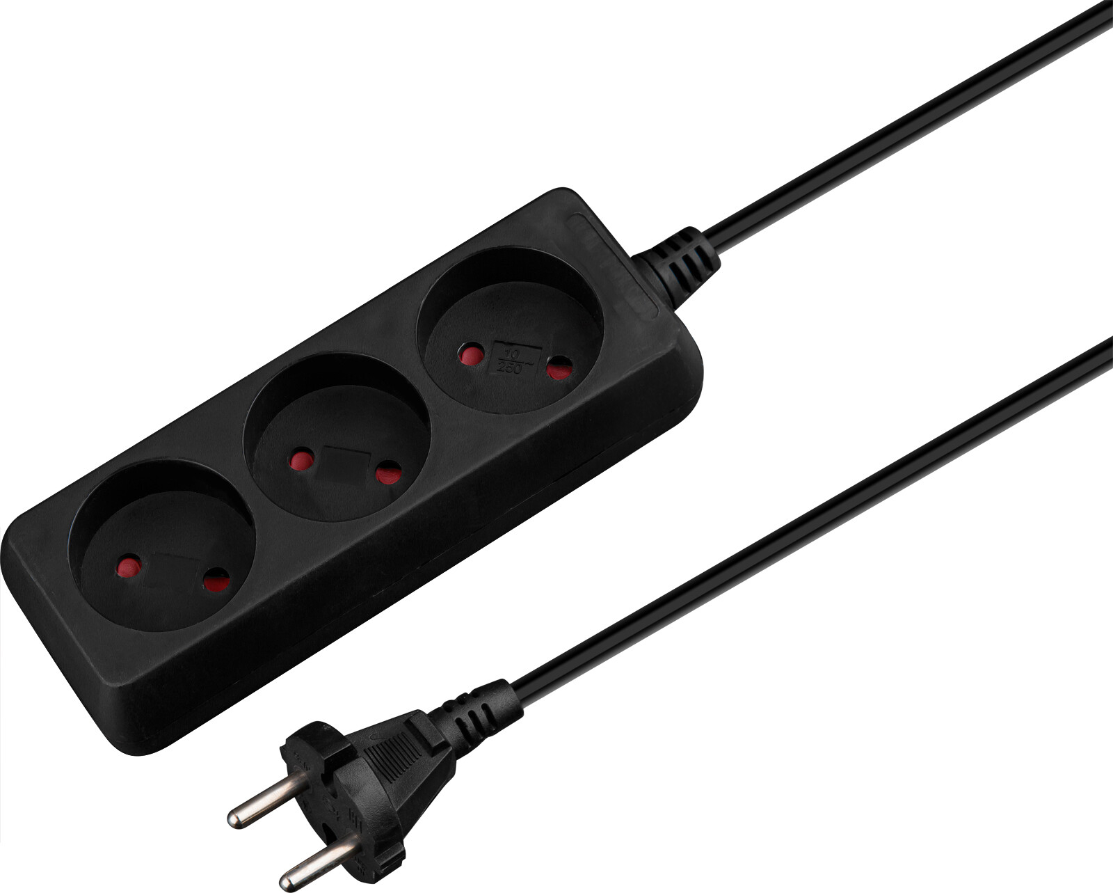 Удлинитель 5 м 3 розетки 2,2 кВт ЮПИТЕР черный (JP8101-32)