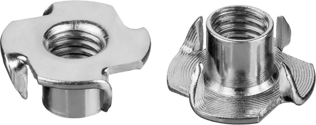 Гайка врезная, цинк, DIN 1624 STARFIX