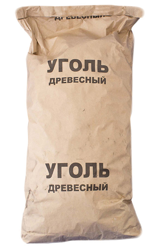 Уголь древесный (бумажный мешок)