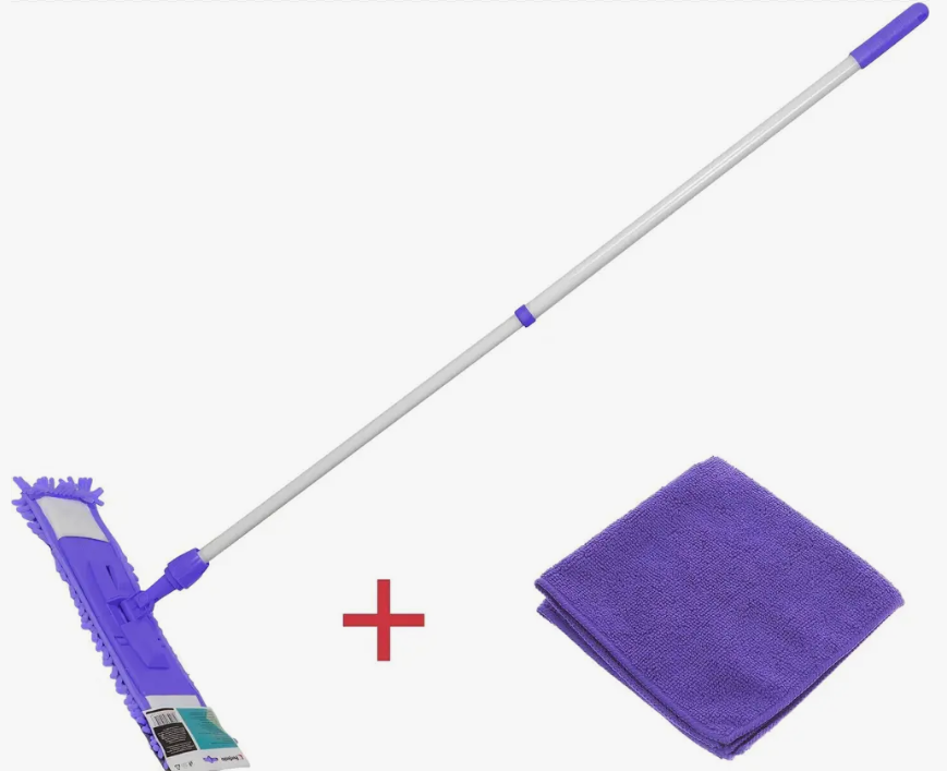 2024-10-11 14_09_30-Швабра для пола с насадкой из шенилла, лиловая + салфетка из микрофибры 30х30 см