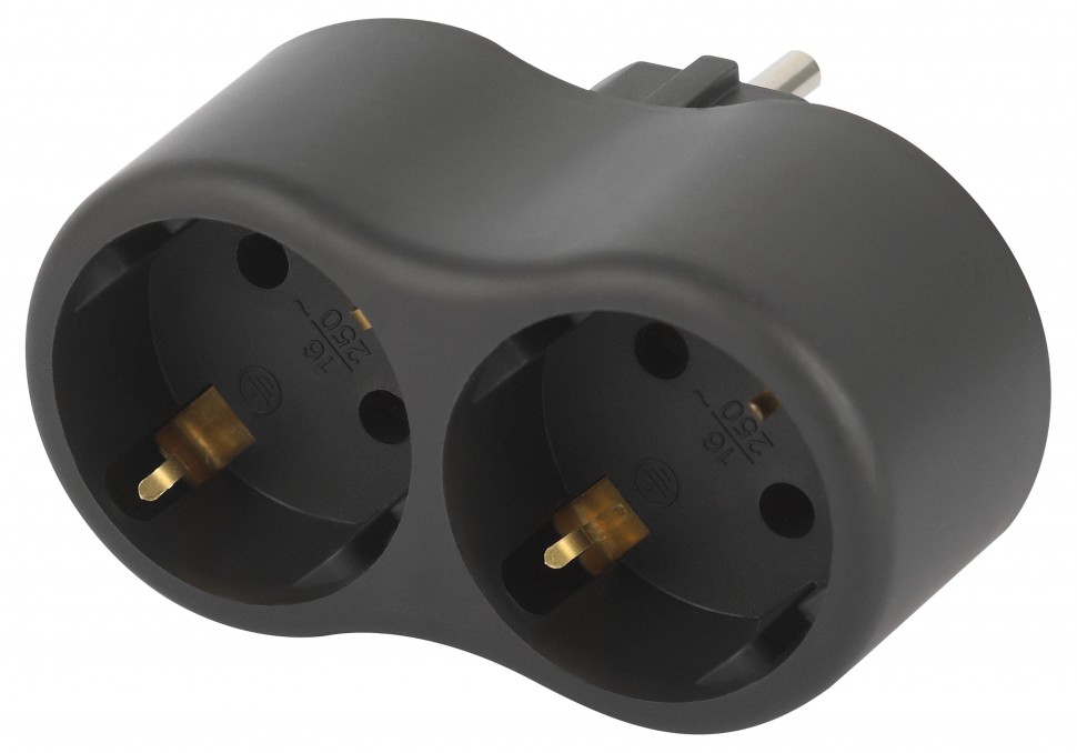 ЭРА Разветвитель электрический SPx-2e-B