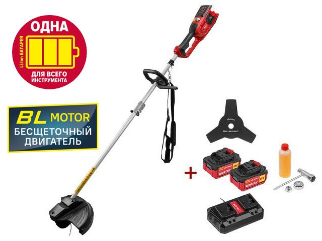 Триммер аккумуляторный WORTEX TB 3036 ALL1 МЕГА АКЦИЯ