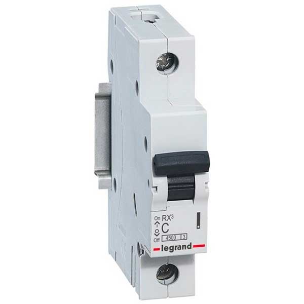 Автоматич. выключатель Legrand RX3 1P C 25A 4,5кА 1M
