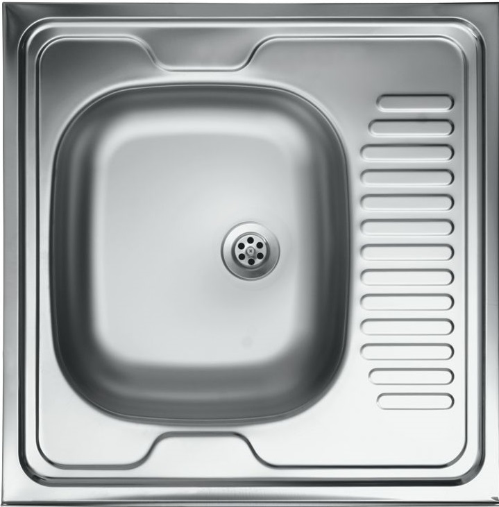 Мойка для кухни Kromrus S 409 RUS 60x60, накладная