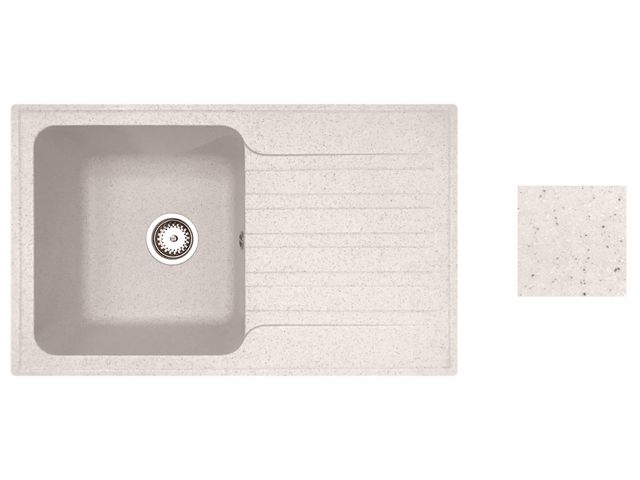 Мойка кухонная из искусственного камня ART песочный 770х475 mm