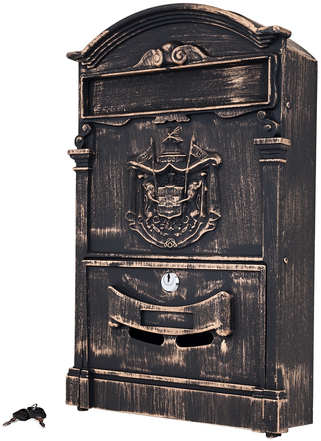 Ящик почтовый АЛЛЮР №4010В старая бронза