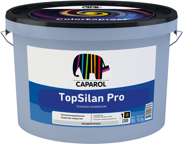 Краска водно-дисперсионная акриловая Caparol TopSilan Pro Base 1 (Капарол ТопСилан Про База 1)