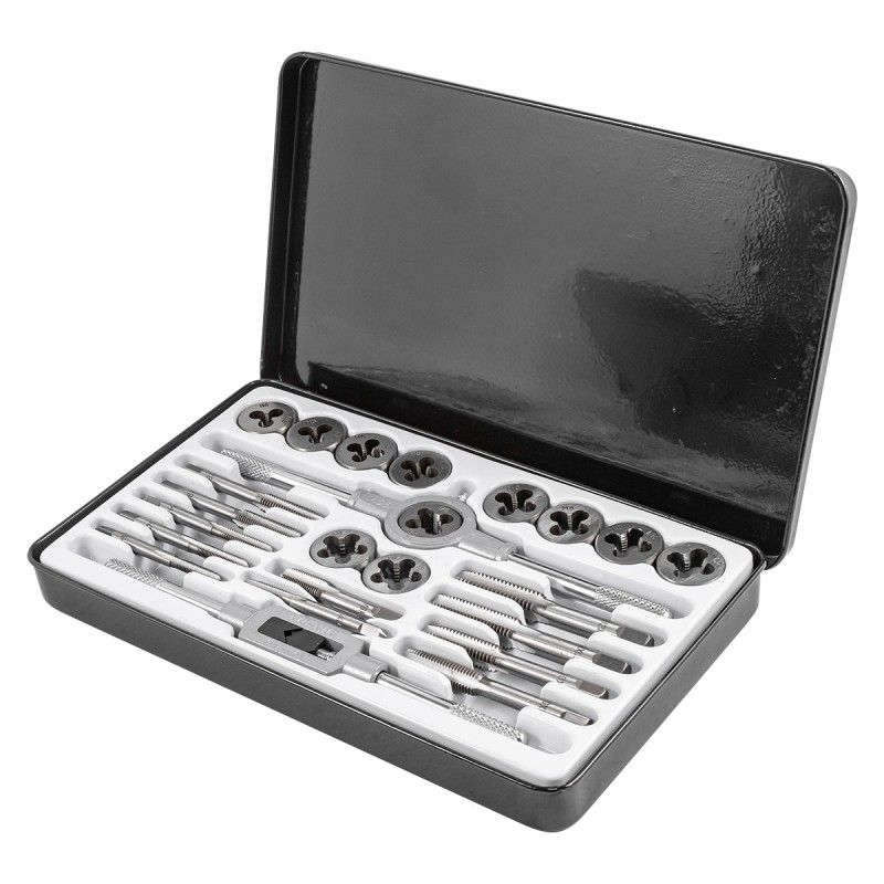 Набор метрических метчиков и плашек 24 пр. RockForce RF-M024-1